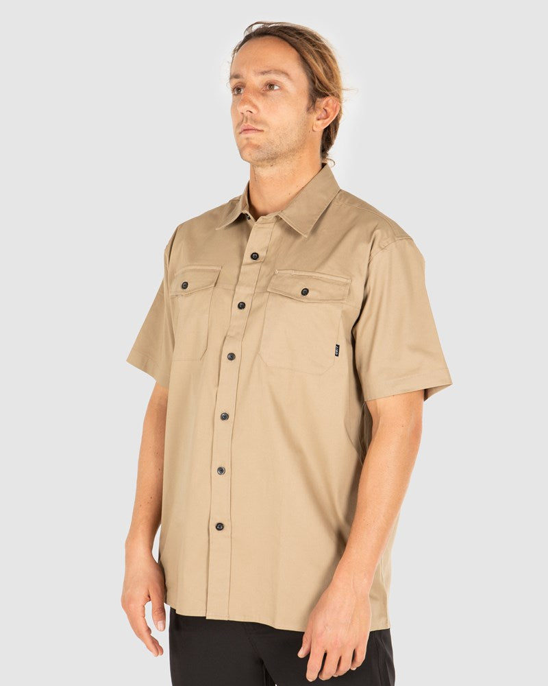 Unit Mens Work Shirt - Task - Short Sleeve