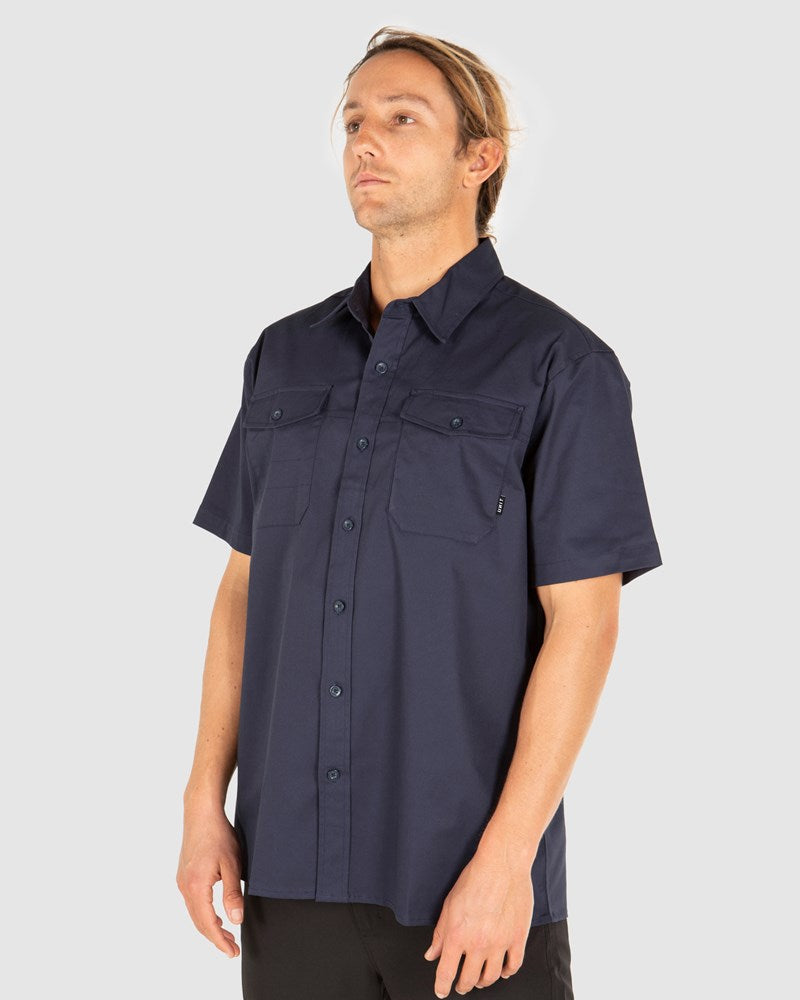 Unit Mens Work Shirt - Task - Short Sleeve