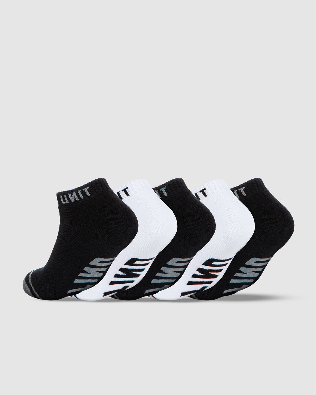 Unit Mens Socks - Bamboo Ankle - 5 Pack