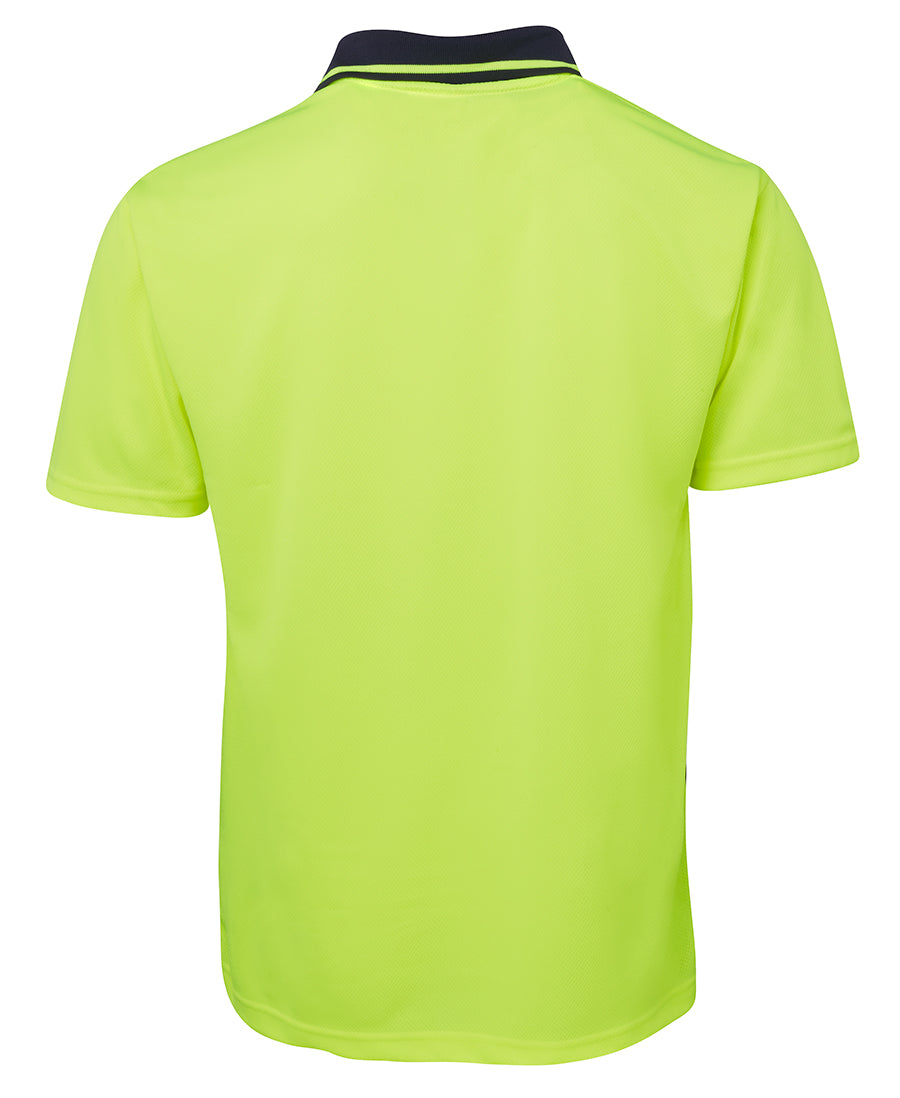 Hi Vis Non Cuff Tradie Polo