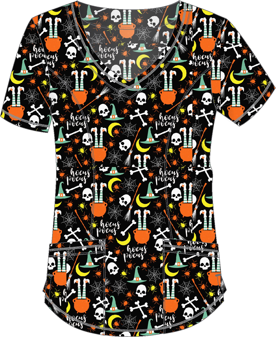 Limited Print Hocus Pocus Scrub Top