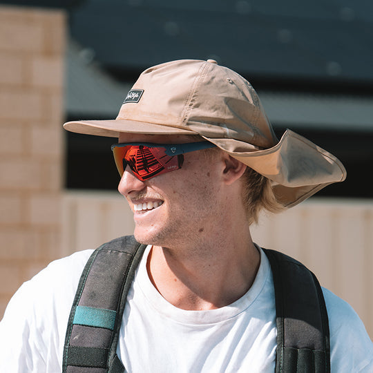 Safestyle Phantoms Matte Navy Frame Reflectors Red Lens