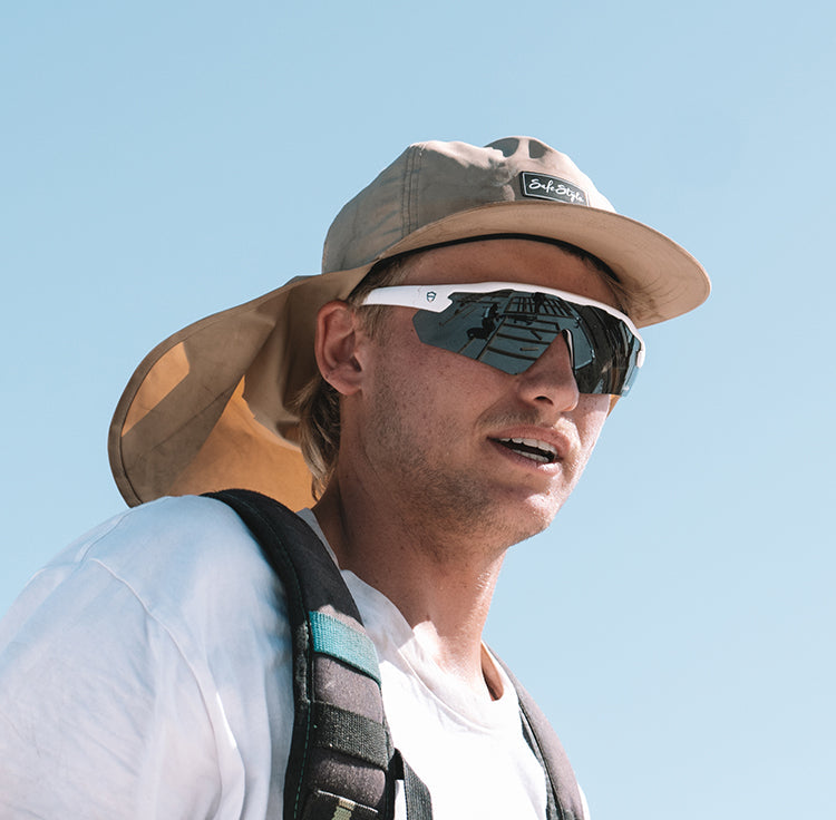 Safestyle Phantoms Matte White Frame Polarised Lens