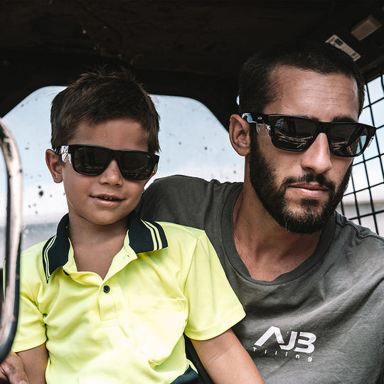 Kids Fusions Black Frame/Tinted Lens