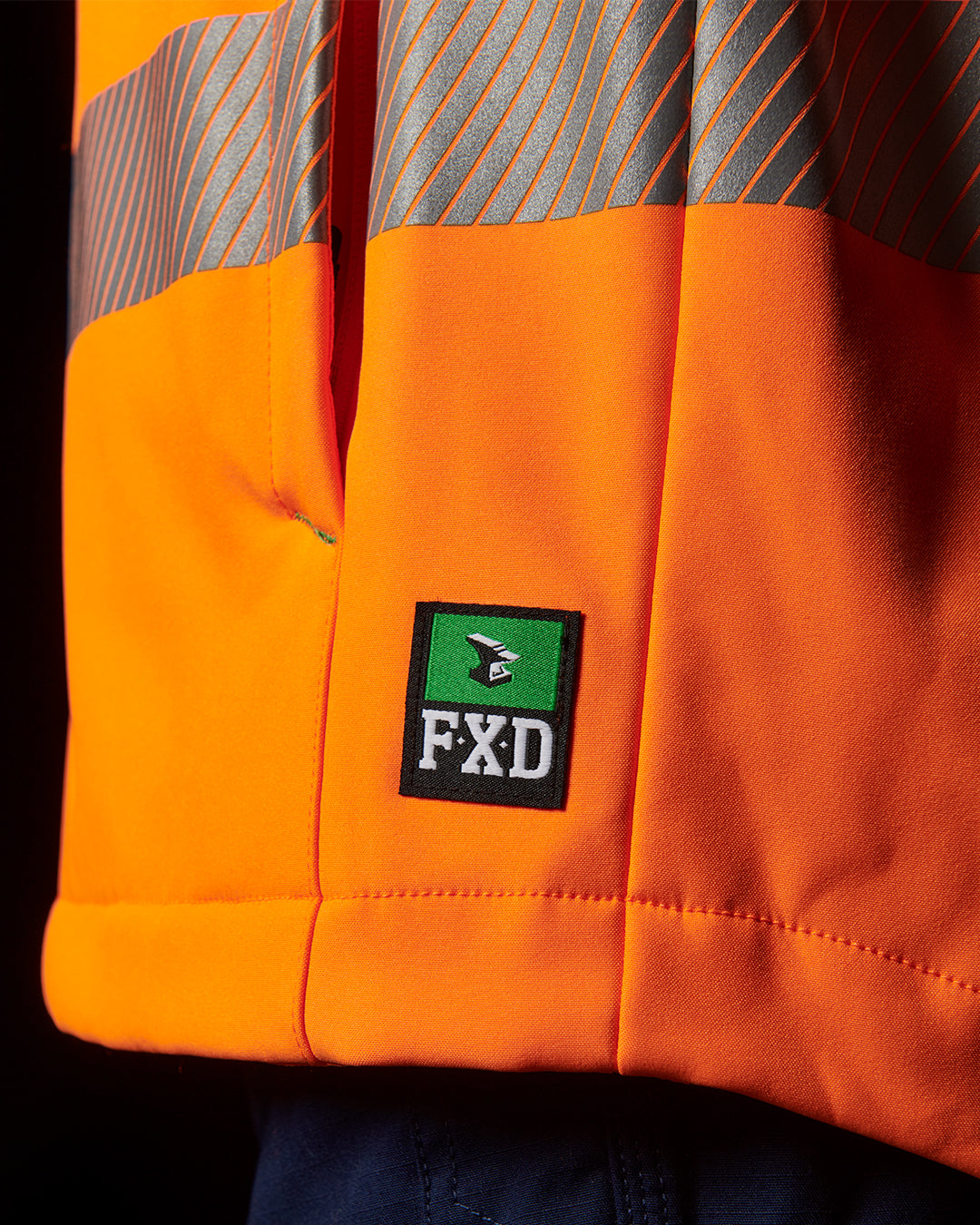 FXD WO3T Hi Vis Softshell Work Jacket