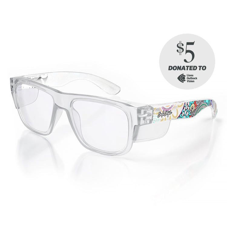 Limited Edition Indigenous V2 Fusion Clear Frame/Clear Lens