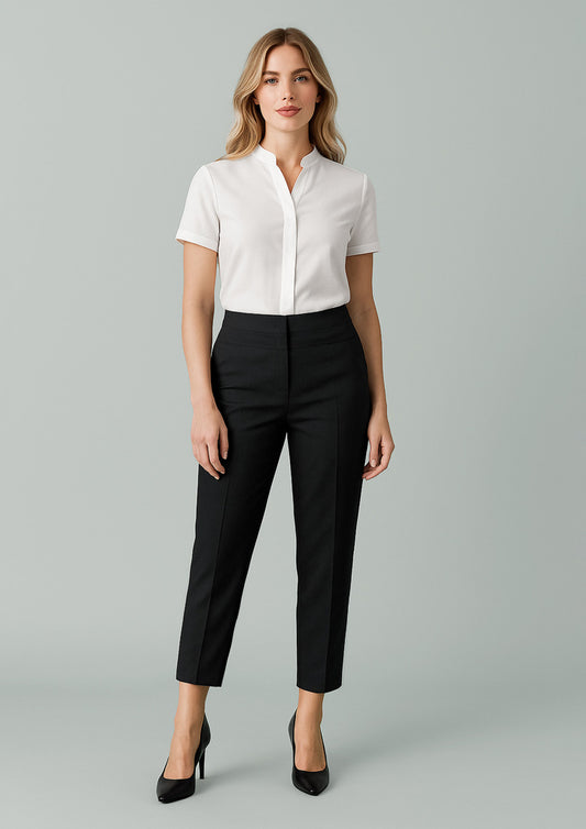 Womens Renew 7/8 Mid Waist Slim Leg Pant