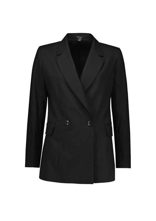 Womens Renew Double Breasted Long Line Jacket