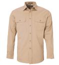 Pilbara Shirt Mens Open Front Long Sleeve Shirt