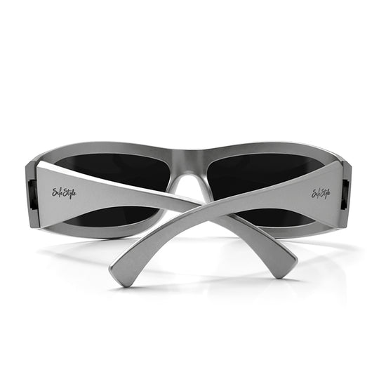 Safestyle Sonics Silver Frame Polarised Lens