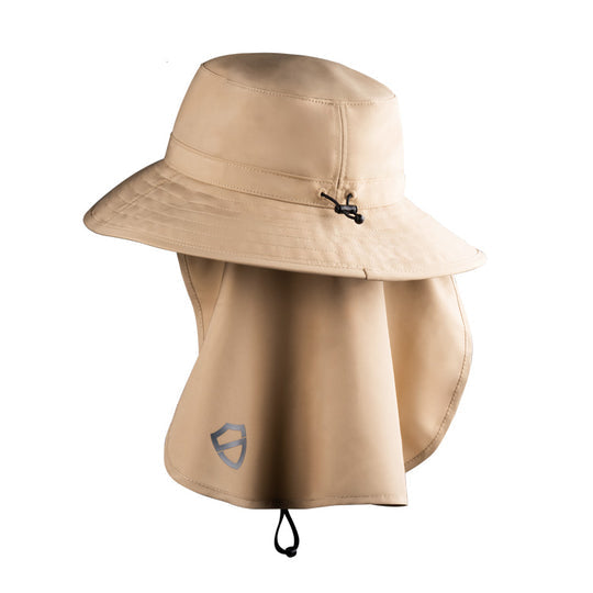 Worksite To Weekend Tan Flap Bucket Hat