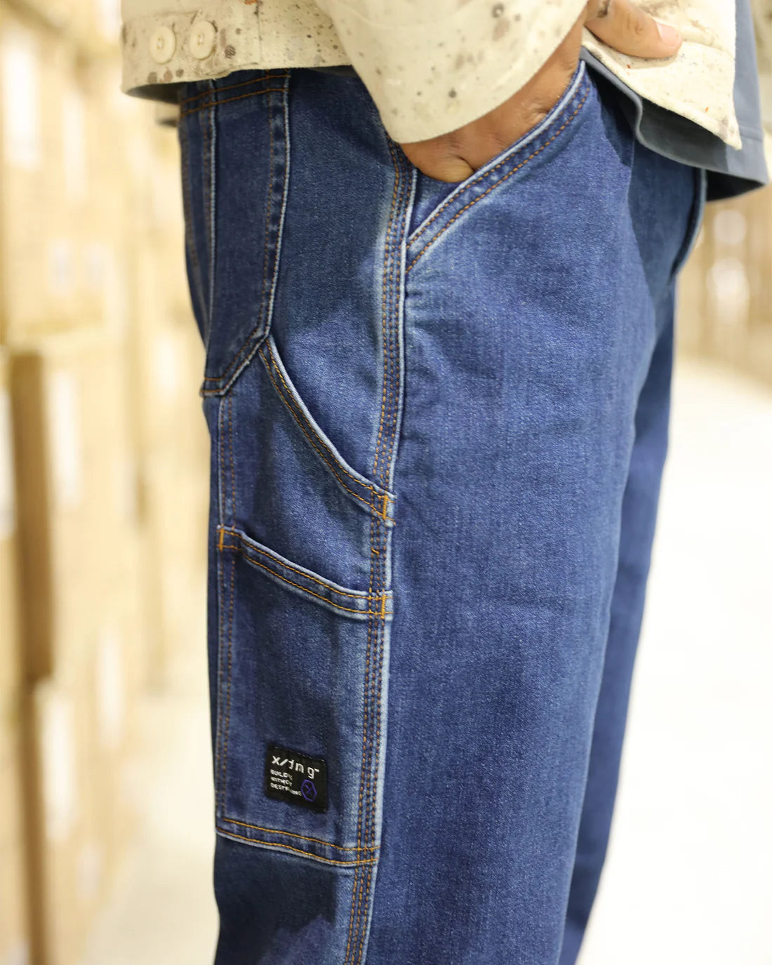 X/DMG Denim Work Pant