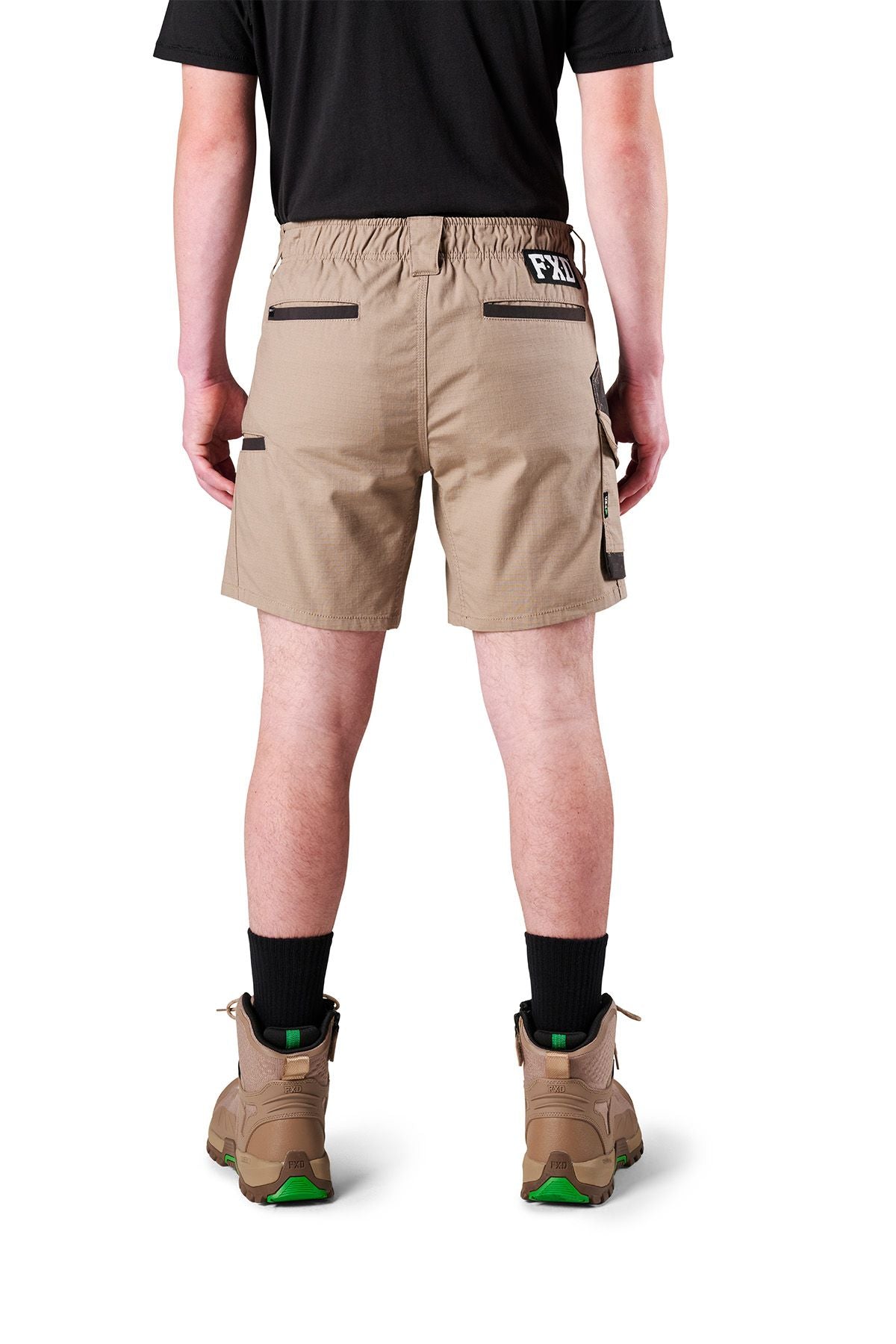 FXD WS7 Elastic Waist Lightweight Ripstop Cargo Short