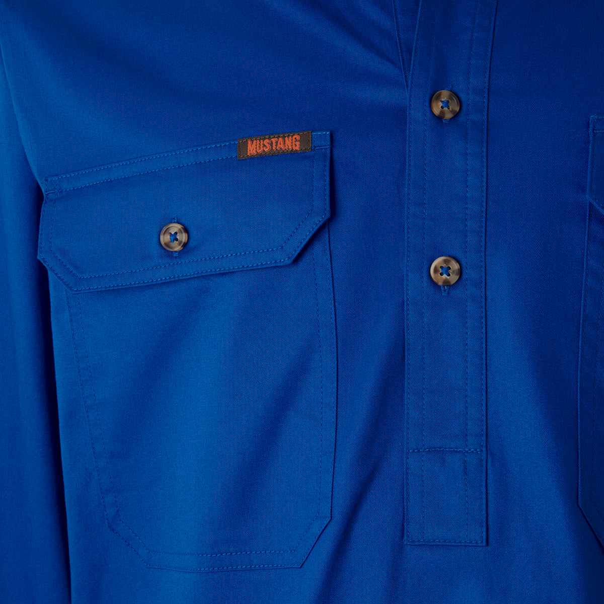 Mustang Signature Closed Front Work Shirt