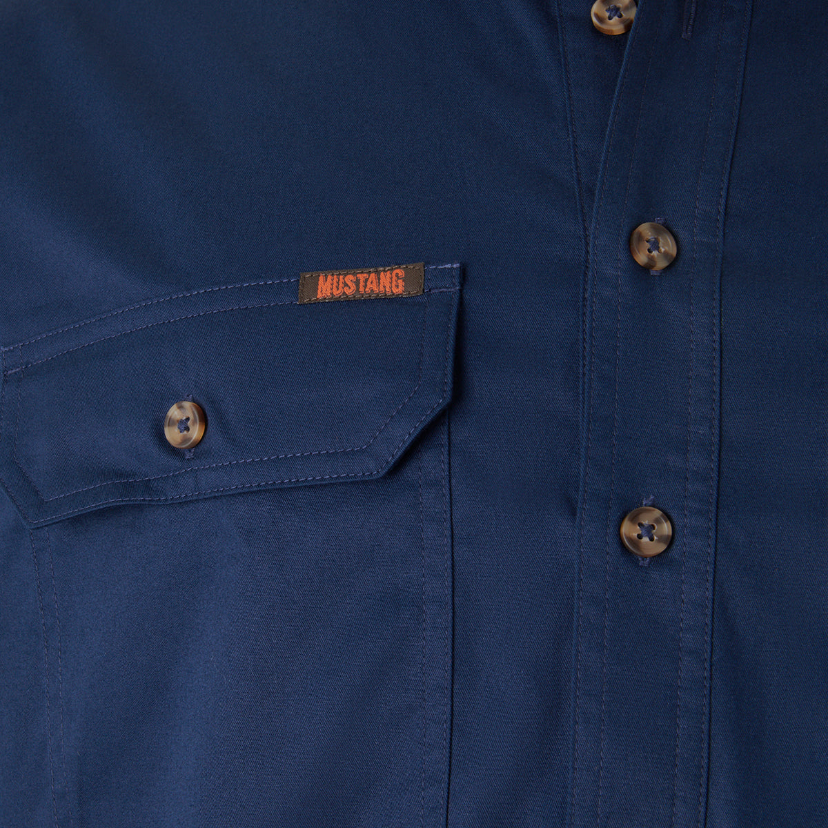 Mustang Signature Closed Front Work Shirt