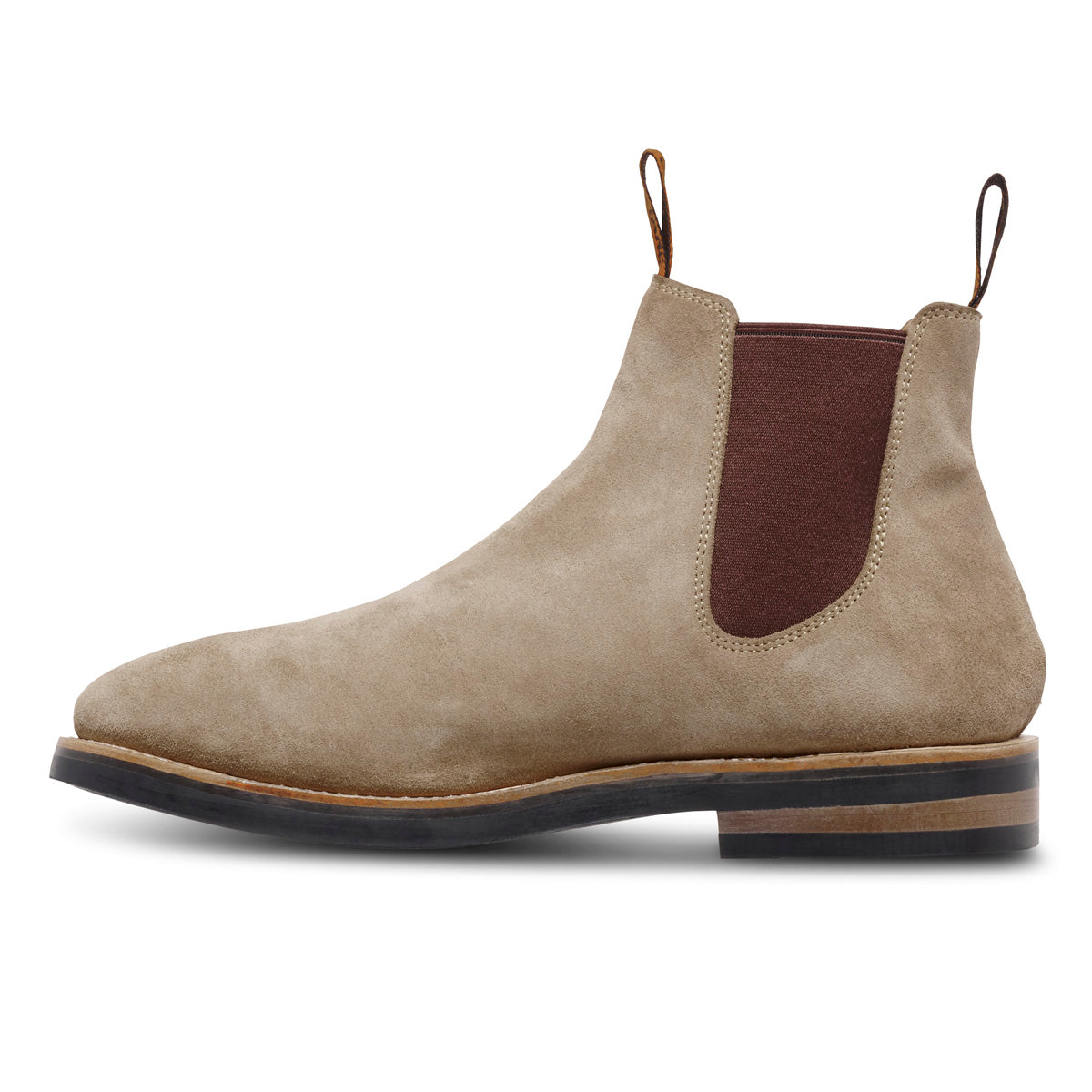 Mustang Signature Mens Pull Up Leather Boot