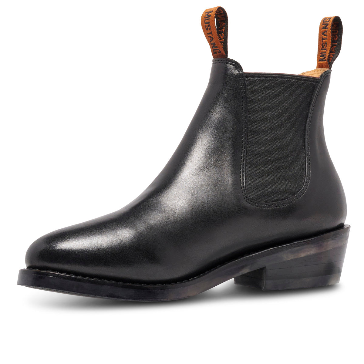 Mustang Signature Womens Pull Up Leather Boot