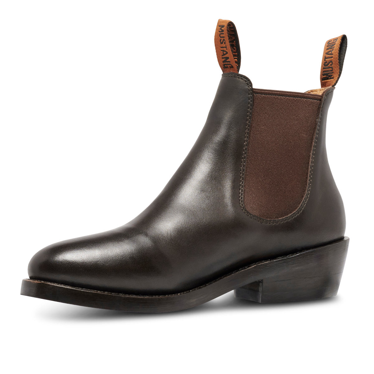 Mustang Signature Womens Pull Up Leather Boot