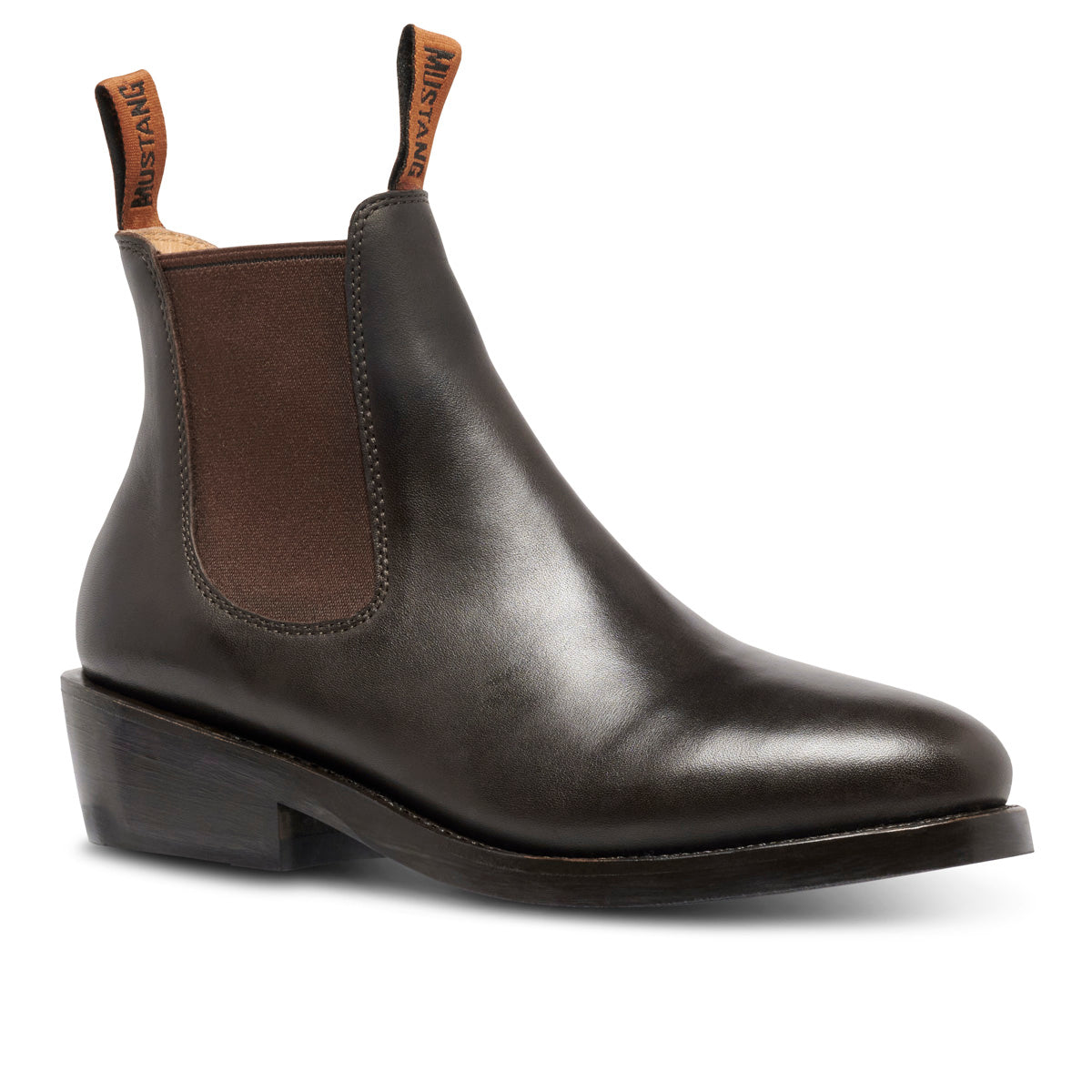 Mustang Signature Womens Pull Up Leather Boot