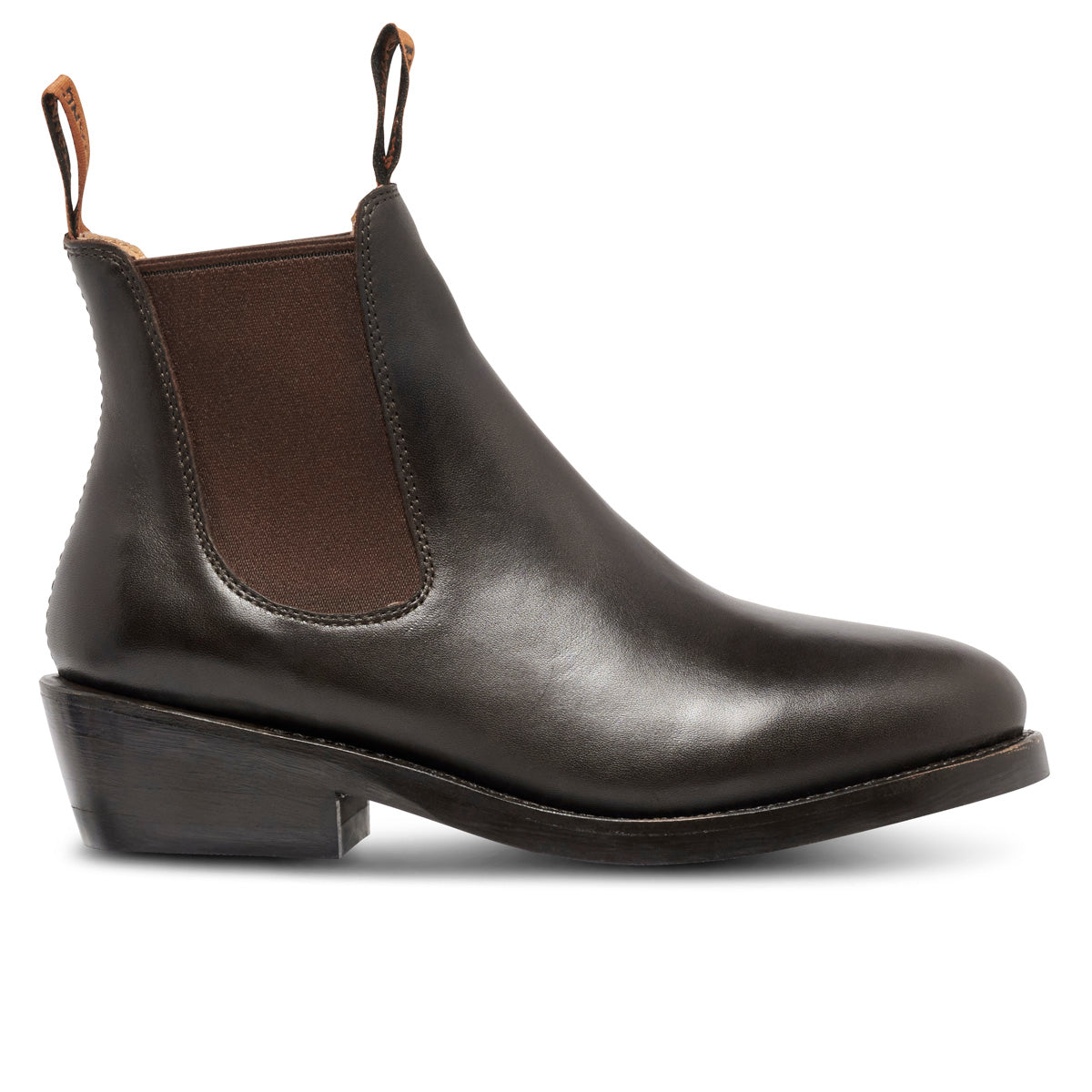 Mustang Signature Womens Pull Up Leather Boot