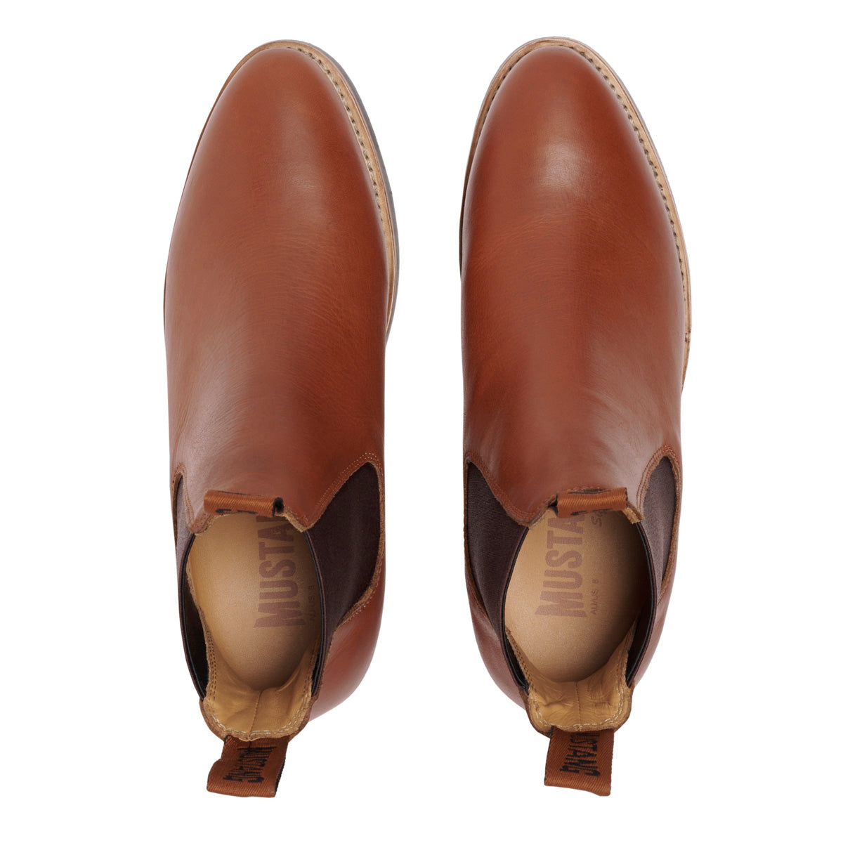Mustang Signature Womens Pull Up Leather Boot