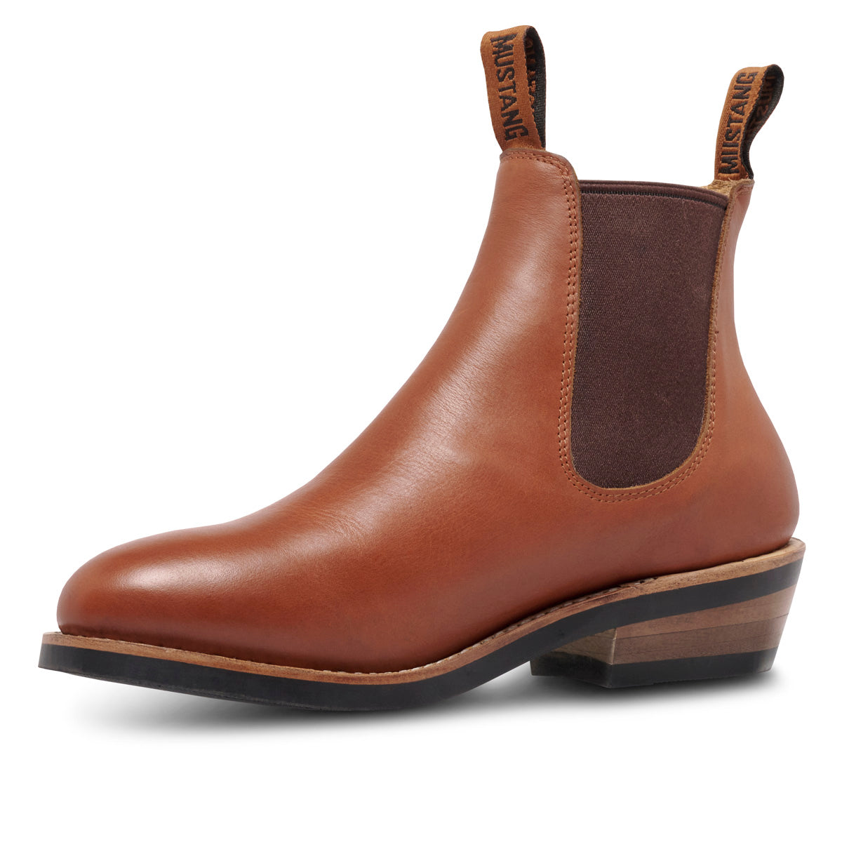 Mustang Signature Womens Pull Up Leather Boot