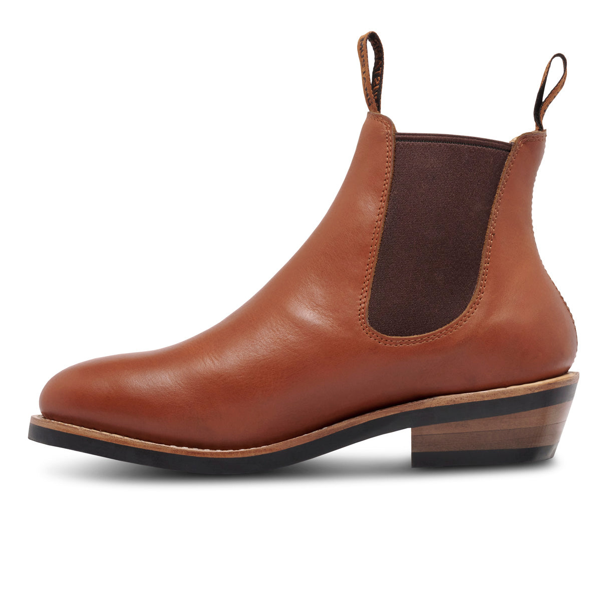 Mustang Signature Womens Pull Up Leather Boot