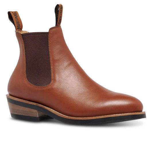 Mustang Signature Womens Pull Up Leather Boot