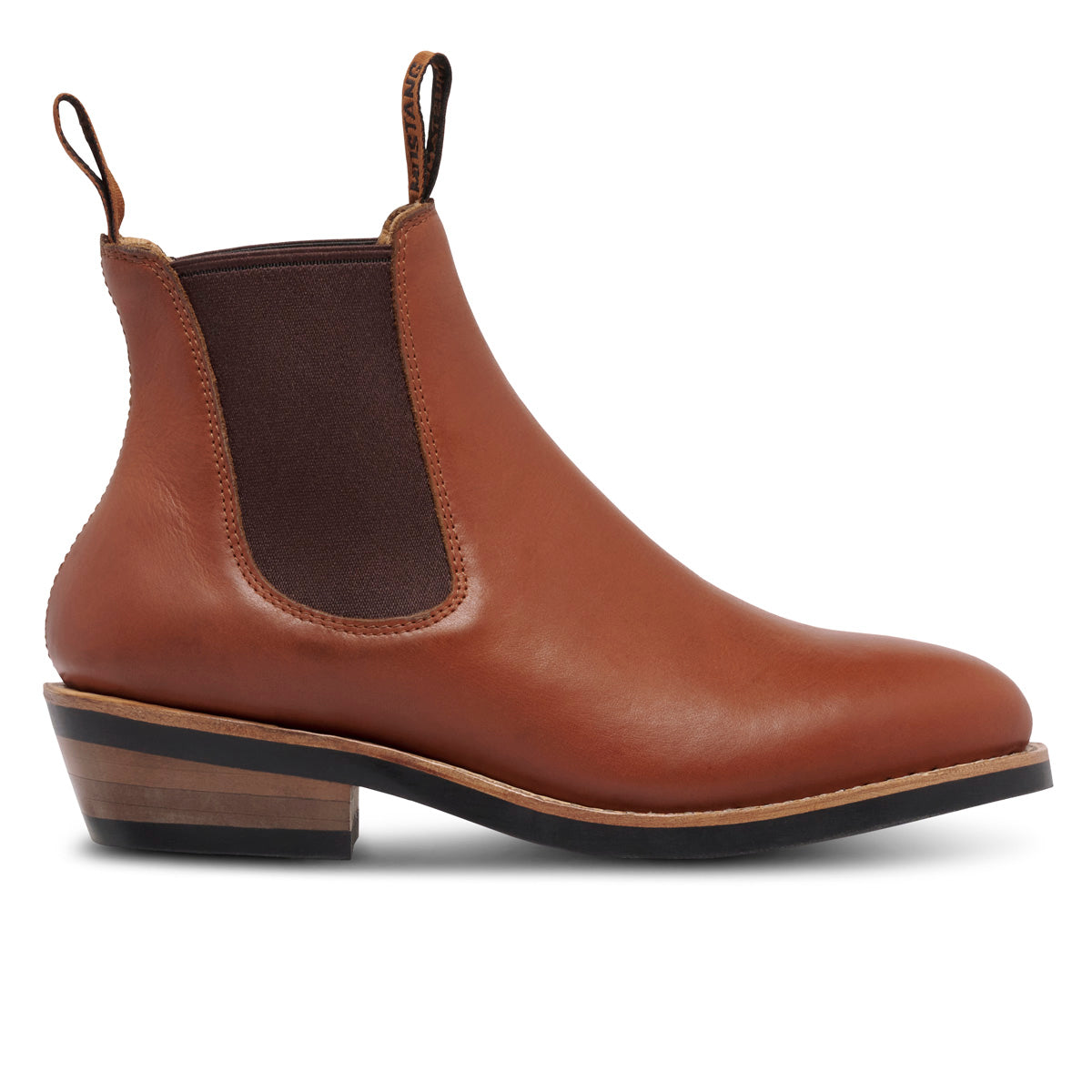 Mustang Signature Womens Pull Up Leather Boot