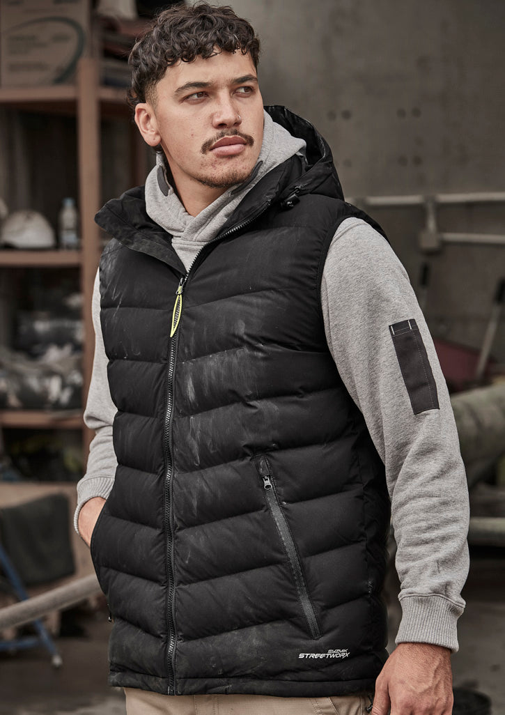 Syzmik Hooded Puffer Vest