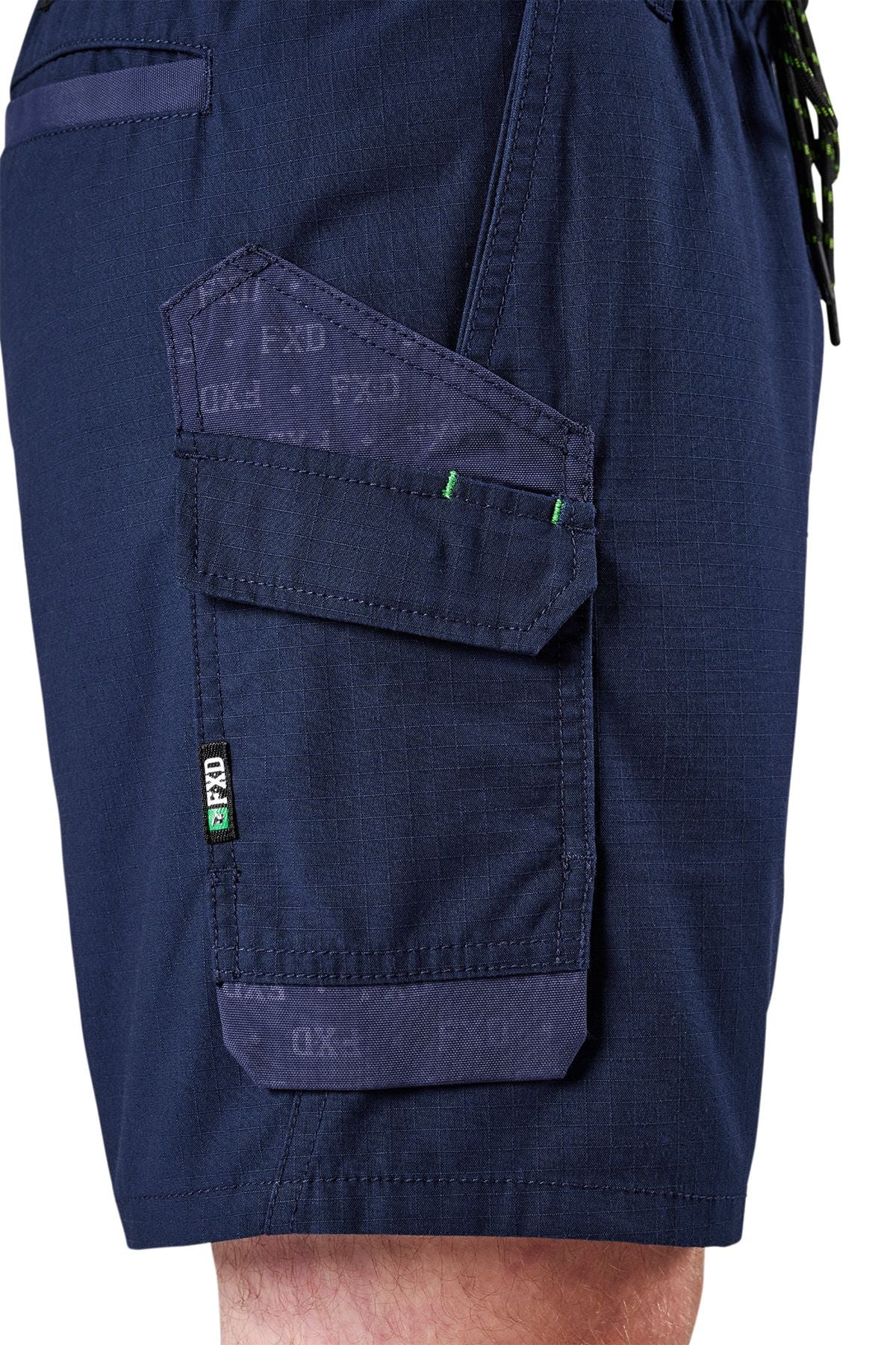 FXD WS7 Elastic Waist Lightweight Ripstop Cargo Short