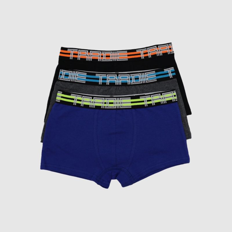 Tradie Boys 3Pk Trunk