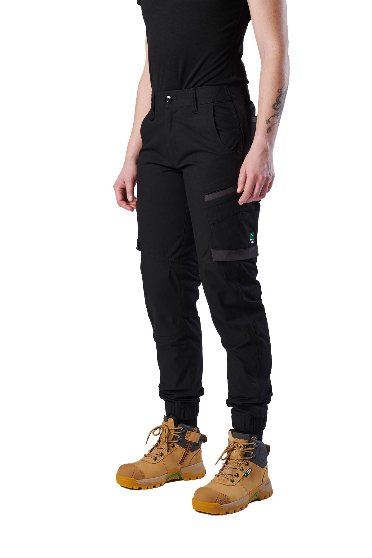 FXD WP8W Womens Cuffed Lightweight Ripstop Work Pant