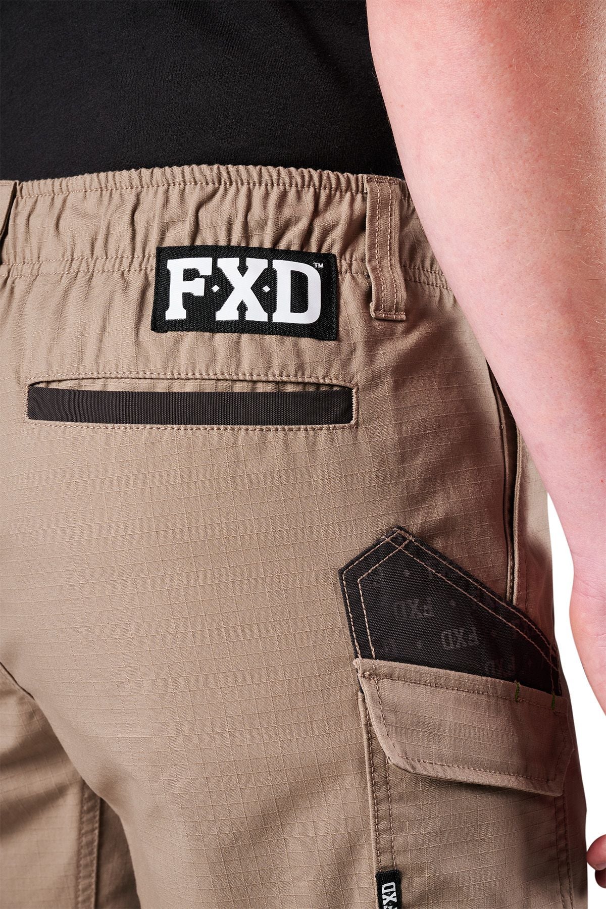 FXD WS7 Elastic Waist Lightweight Ripstop Cargo Short