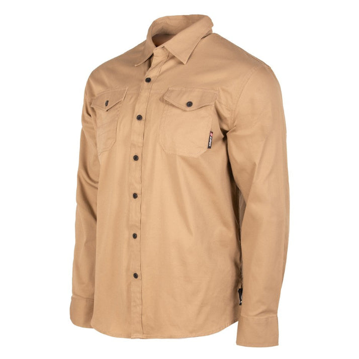 Khaki Long sleeve Unit Work Shirt