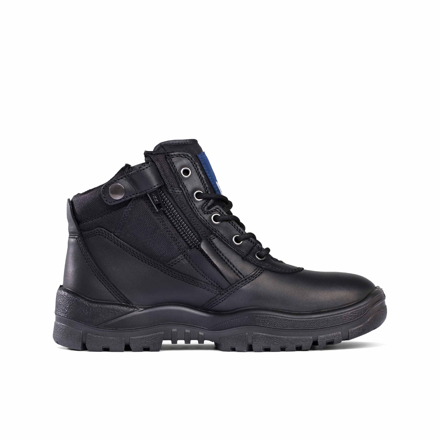 Low Leg Black Non Safety Zip Boot