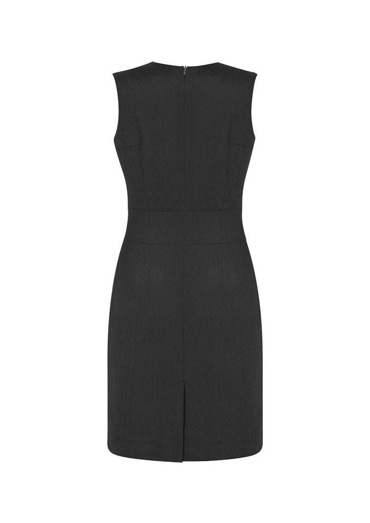Ladies Sleeveless V-Neck Dress