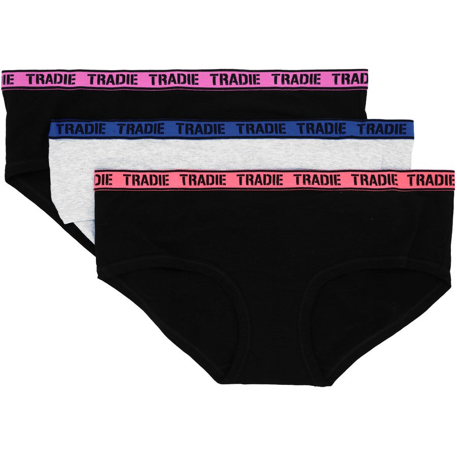 Tradie Lady Curve 3Pk Boyleg