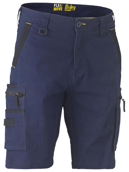 Bisley Flex & Move Cargo Zip Shorts