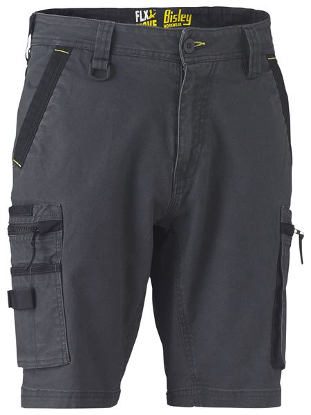 Bisley Flex & Move Cargo Zip Shorts