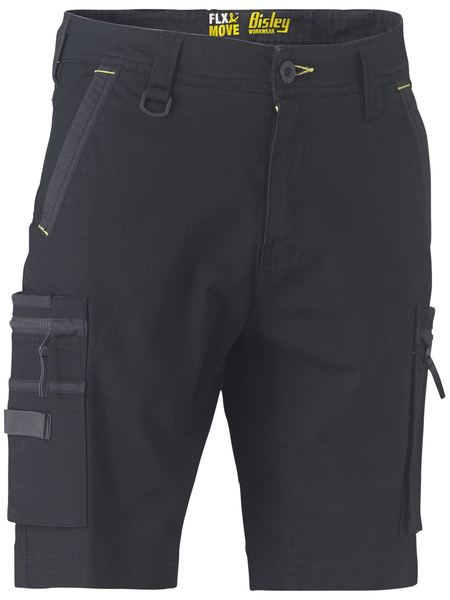 Bisley Flex and Move Cargo Zip Shorts