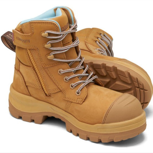 RotoFlex Ladies Wheat Water Resistant 150mm Composite Boot