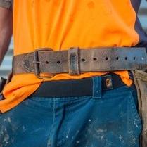 Tradies Gear No Buckle Belt