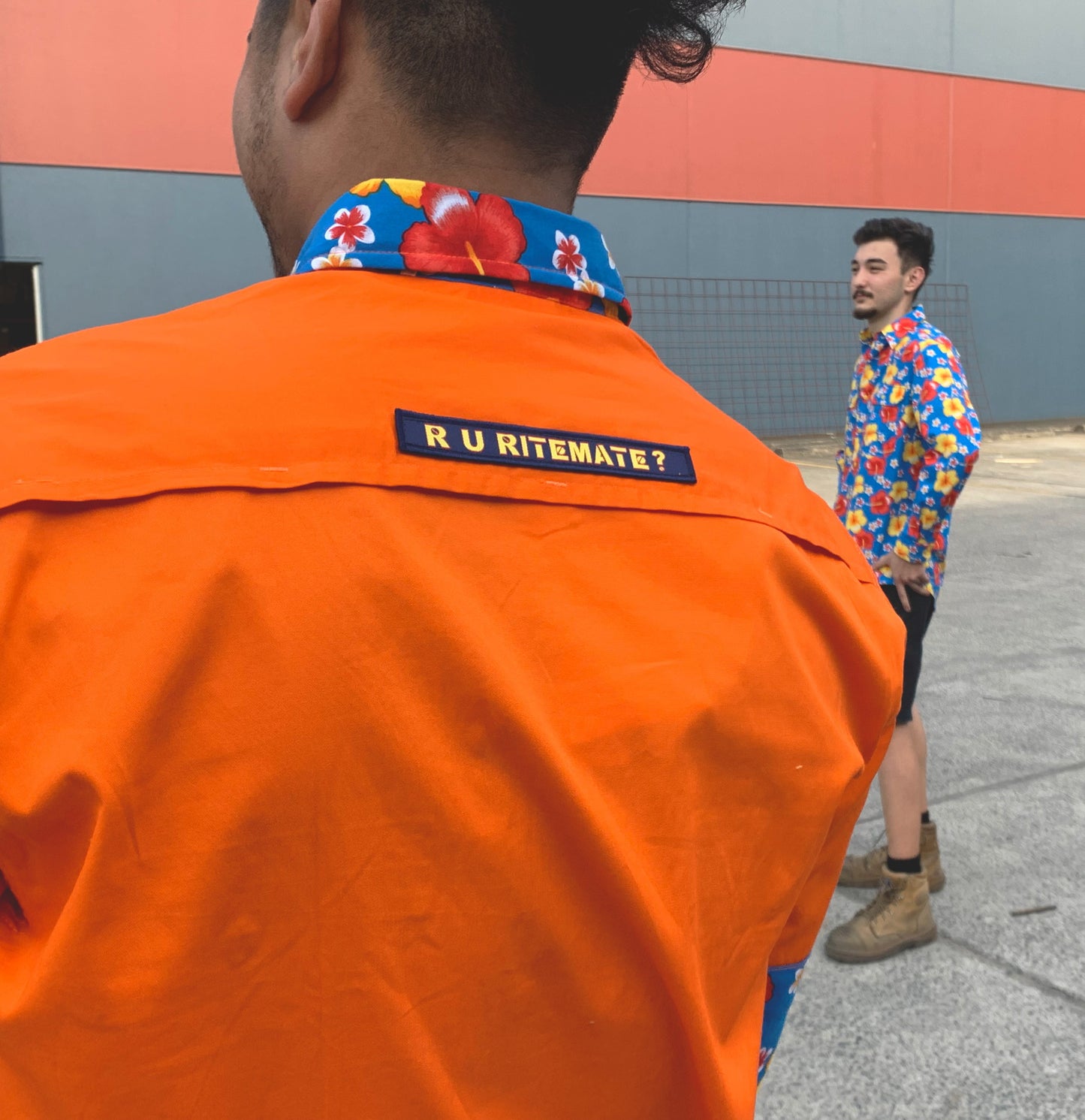 R U Ritemate? Mental Health Hi Vis Shirt