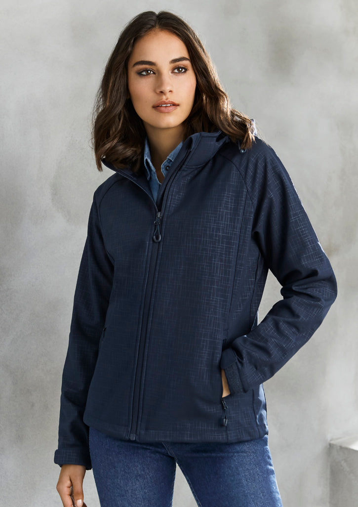 Ladies Geo Softshell Jacket