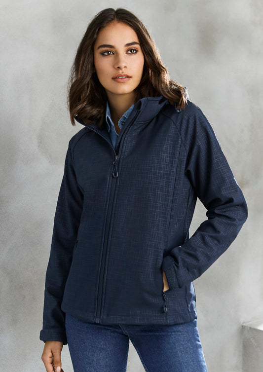 Ladies Geo Softshell Jacket