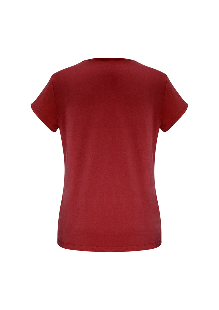Lana Ladies V-Neck Short Sleeve Top