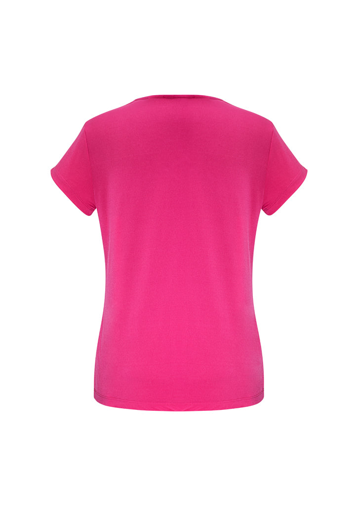 Lana Ladies V-Neck Short Sleeve Top