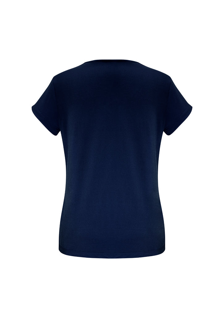 Lana Ladies V-Neck Short Sleeve Top