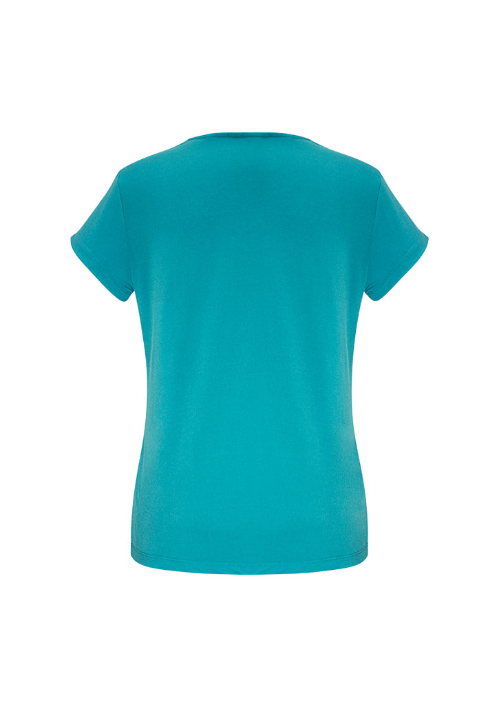 Lana Ladies V-Neck Short Sleeve Top
